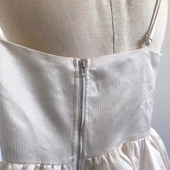 Fashion Nova Pearly Girl Satin Mini Dress - Picture 3 of 6